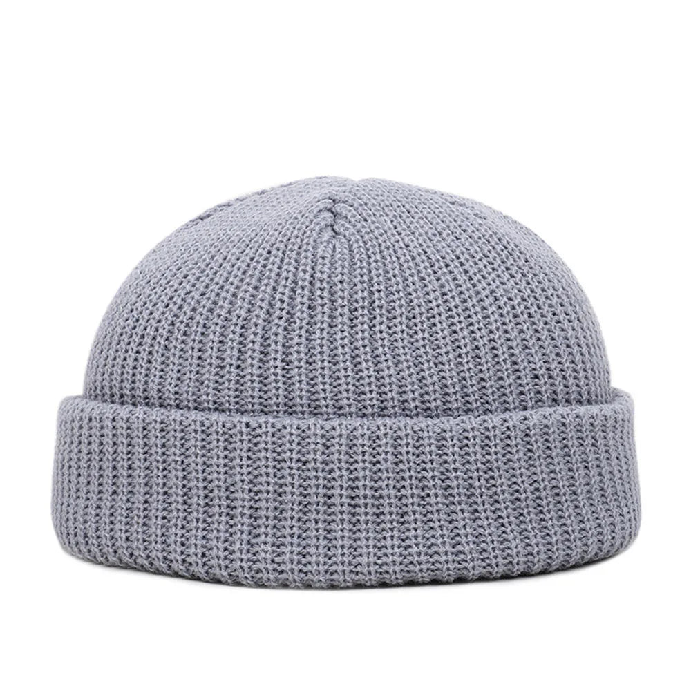 Winter Warm Beanies Casual Short Thread Hip Hop Hat Adult Men  Female Wool Knitted Skull Cap Elastic  Unisex  Amaijoin