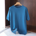 Load image into Gallery viewer, Superfine Merino Wool T shirt Men Base Layer Merino Shirt Wicking Breathable Thin Cashmere Vest T-shirt Tops  Amaijoin
