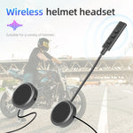 Load image into Gallery viewer, Velev Motorcycle Bluetooth 5.0 Stereo Headset Moto Universal Helmet Headphones Wireless Handsfree Call with 250mHA  Amaijoin
