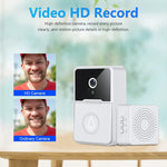 Load image into Gallery viewer, WiFi Video Doorbell Smart Home Door Bell 2.4Ghz Wireless App Remote Language Intercom Rechargeable HD Camera Visual Doorbell  Amaijoin
