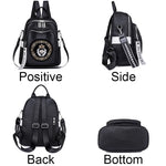 Load image into Gallery viewer, New Women Backpack Luxury High Quality Leather Fashion Shoulder Bag Female Multifunction Large Capacity Travel knapsack Mochila  Amaijoin
