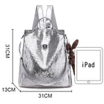 Load image into Gallery viewer, 2024 New Women High Quality Leather Backpacks High Capacity Casual Travel Backpack Mochilas School Backpack for College Students  Amaijoin
