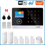 Carregue a imagem no visualizador da Galeria, PGST 103 2.4 inch Screen 4G 2G WIFI GSM Home Bulgar Security System for Home 433MHz APP Control RFID Card with PIR Motion  Amaijoin
