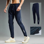 Carregue a imagem no visualizador da Galeria, Summer Elastic Men Running Sport Pants Jogging Sweatpants Casual Outdoor Training Gym Fitness Trousers  Amaijoin
