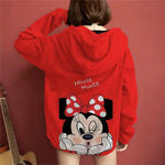 Load image into Gallery viewer, Couple Outfit Disney Hoodies Minnie Mouse Women&#39;s Casual Sweatshirt Couple Hoodie Men&#39;s Women Clothing Mickey Y2k Print Top  Amaijoin
