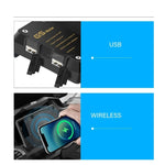 Load image into Gallery viewer, Navigation Bracket For BMW R1200RT R1250RT R 1200 1250 RT 2014 - 2020 Motorcycle USB Mobile Phone GPS Wireless Charging Support  Amaijoin
