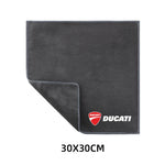 Load image into Gallery viewer, Motorcycle Wash Towel Microfiber Suede Cleaning Rag Cloth For Ducati Hypermotard 950 939 821 796 SP 1100 2007-2020  Amaijoin
