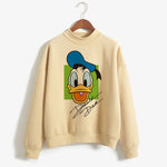 Load image into Gallery viewer, Fashion Hoodies Turtleneck Minnie Kawaii Cartoon  Anime Sweatshirt Disney Mickey Mouse Hoodie Clothes Girl Boy Top Sweatshirts  Amaijoin
