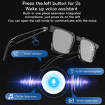 Load image into Gallery viewer, Wireless Bluetooth Headset Remote photography Voice assistant Music Smart Glasses Bluetooth Call Eyewear Men Women Eyeglasses  Amaijoin
