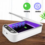 Load image into Gallery viewer, Disinfection Box UV 10w Multifunctional Mobile Phone Wireless Charger Disinfection Box Fully Sealed White Cleaning Box  Amaijoin
