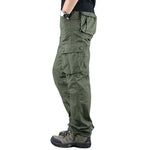 Carregue a imagem no visualizador da Galeria, Tactical Cargo Pants Men Cotton Overalls Outdoor Work Trousers Big Size Hombre Clothing Camo Hiking Pants  Amaijoin
