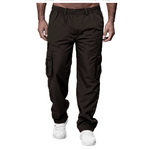 Carregue a imagem no visualizador da Galeria, Sweatpants Men Jogger Cargo Pants Casual Multi Pockets Military Tactical Trousers Tactical Cargo Baggy Pants Men  Amaijoin
