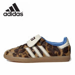 Carregue a imagem no visualizador da Galeria, Adidas Samba Pony Wales Bonner Leopard German Training Gazelle Shoes Retro Versatile Sports and Casual Board Shoes sneakers  Amaijoin
