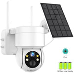 Load image into Gallery viewer, WiFi PTZ Camera Outdoor Wireless Solar IP Camera 4MP HD Built-in Battery Video Surveillance Camera Long Time Standby iCsee APP  Amaijoin
