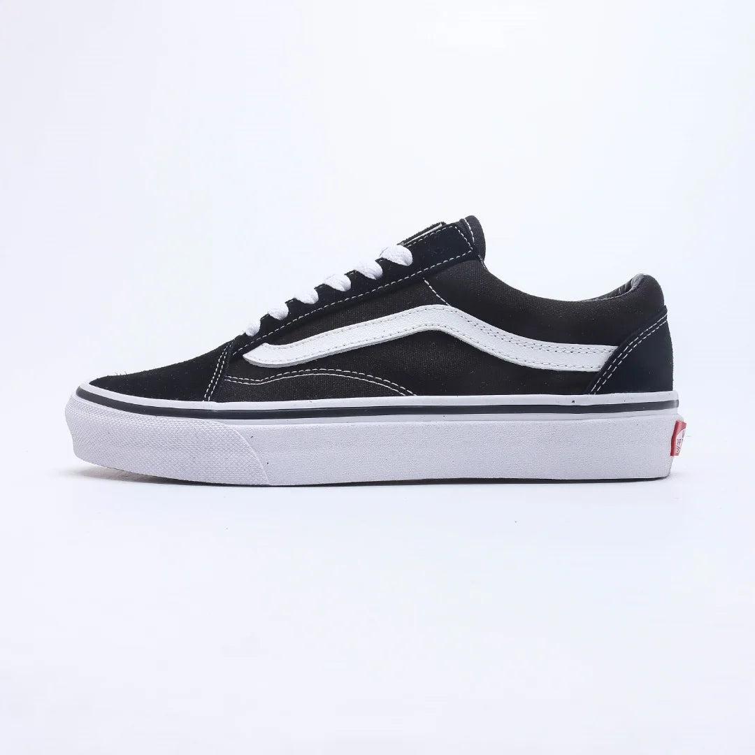 Vans Old Skool Black Shoes Original Men Women Sneakers Unisex Skateboarding Shoes Lace-Up Shoes Athletic Tenis Walking Shoes  Amaijoin