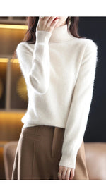 Load image into Gallery viewer, Sweater Cashmere de Vison  Amaijoin
