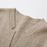 Load image into Gallery viewer, New Men Cashmere Wool Stand-Up Collar Cardigan Casual Knit Business Coat Autumn Winter Youth Versatile Warm Men Jacket  Amaijoin
