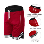 Load image into Gallery viewer, Men&#39;s Fitness Joggers Casual Breathable Short Sports Basketball Shorts Mesh Quick Dry Gym Shorts for Male Pants Summer  Amaijoin
