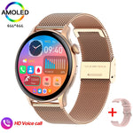 Load image into Gallery viewer, 2024 Smartwatch Women 466*466 AMOLED 1.43&quot; HD Screen Always Display Time Bluetooth Call IP67 Waterproof Sports Smart Watch Men  Amaijoin
