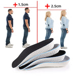 Load image into Gallery viewer, Height Increase Insoles Men Women Shoes Flat Feet Arch Support Orthopedic Insoles Sneakers Heel Lift Memory Foam Soft Shoe Pads  Amaijoin
