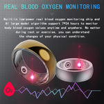 Carregue a imagem no visualizador da Galeria, 202 New Smart Health Ring Women Heart Rate Blood Oxygen Sleep Emotion Monitor men Sport Waterproof Smart Rings  For IOS Android  Amaijoin
