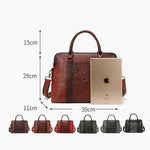 Load image into Gallery viewer, OYIXINGER High Quality Embossed Women&#39;s Briefcase For Woman Leather Briefcases Female Shoulder Bags 14.1 Inch Laptop Handbag New  Amaijoin
