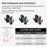 Load image into Gallery viewer, Autumn Winter Outdoor Bike Cycling Gloves Full Finger Touchscreen Anti-slip Shock Wear Hiking Running Motorcycle Gloves Men  Amaijoin
