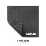 Load image into Gallery viewer, Motorcycle Wash Towel Microfiber Suede Cleaning Rag Cloth For Ducati Hypermotard 950 939 821 796 SP 1100 2007-2020  Amaijoin
