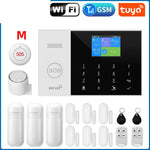 Load image into Gallery viewer, PGST Residential Tuya Smart Gsm Wifi Alarm System for Home Wireless Security Alarm House Smart Life App Control work with ALexa  Amaijoin
