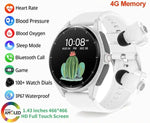 Load image into Gallery viewer, Luxury 2 in 1 Smart Watch 4G RAM Local Music Bluetooth Call ENC Headphones AMOLED 466*466 Smart Watches For Women 2023 Clock Men  Amaijoin
