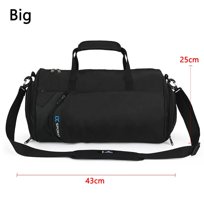 IX Large Gym Bag Fitness Bags Wet Dry Training Men Yoga For Shoes Travel Shoulder Handbags Multifunction Work Out Swimming Bag  Amaijoin