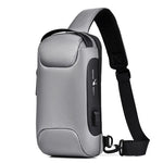 Load image into Gallery viewer, 2023 Men&#39;s Chest Bag Waterproof Crossbody Bag Multifunction Anti-theft Travel Bags Shoulder Bag Male USB Charging Pouch for Man  Amaijoin
