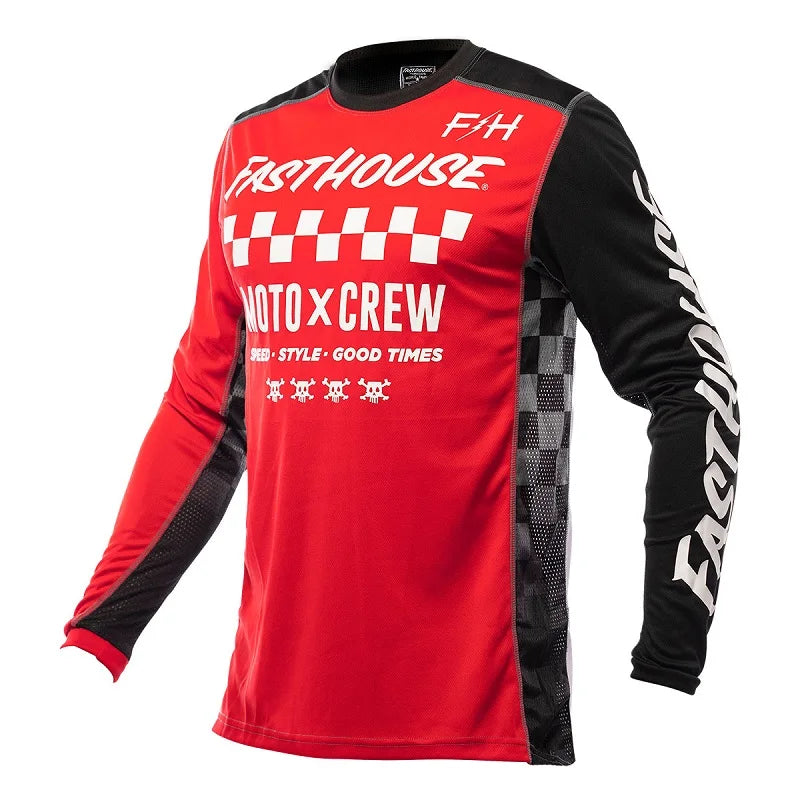 2023 Bmx  FASTHOUSE Downhill MTB Jersey Enduro Moto Jersey Off Road Long Motorcycle Motocross MX Cycling Jersey  Amaijoin