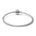 Load image into Gallery viewer, Pandora 925 Silver Aladdin Princess Jasmine Bangle Bracelet Fit For Personality Charm DIY Jewelry For Womens Birthday Gifts  Amaijoin
