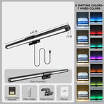 Load image into Gallery viewer, LED Computer Light Screen Light Stepless Dimming Reading Light Desk Lamp USB Lamp RGB Backlight  Monitor Light Bar Office Light  Amaijoin
