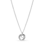 Load image into Gallery viewer, New 925 sterling silver classic dazzling heart-shaped multi circular pendant necklace fits design original charm beaded DIY gift  Amaijoin
