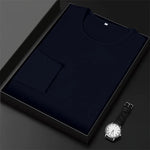 Load image into Gallery viewer, 2024 Men&#39;s New Cotton Round Neck Long Sleeved T-shirt Summer Comfortable Top  Amaijoin
