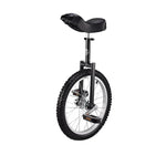 Load image into Gallery viewer, 16/18/20 Inch Unicycle Steel Unicycle Children Adult Balance Exercise Bike Adjustable Standard Seat Thickened Aluminum Alloy Rim  Amaijoin
