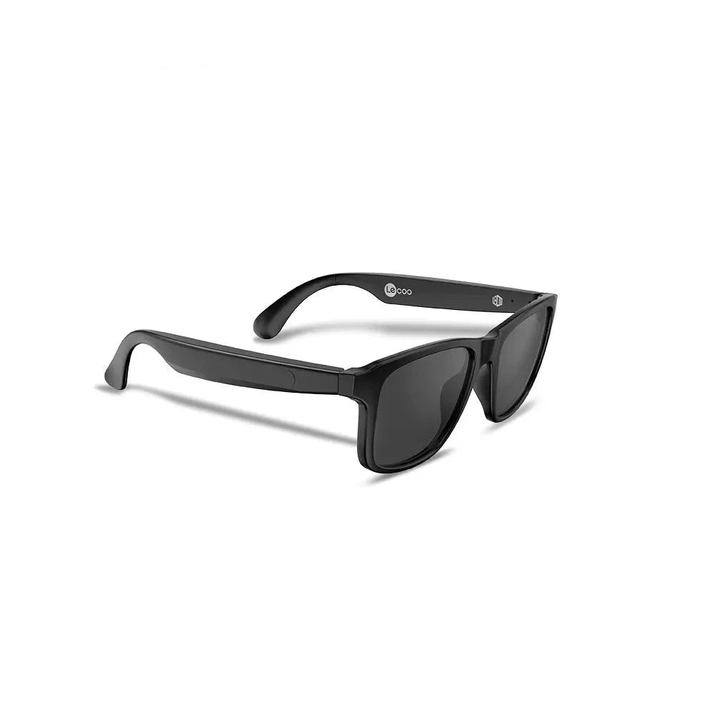 Lenovo C8 Lite Smart Glasses Headset Wireless Bluetooth 5.3 Sunglasses Outdoor Sport earphones Calling Music Anti-Blue Eye  Amaijoin