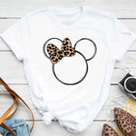 Load image into Gallery viewer, New T-shirts for Women Fashion Heart Minnie Print T Shirt Streetwear Clothes Kawaii Mickey Mouse Disney T Shirt Female Tops  Amaijoin
