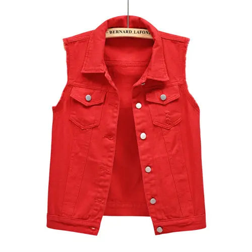 Spring and Summer New Purple Sleeveless Vest Jacket Women's Single-breasted Lapel Vests Coat Fashion Casual Top Waistcoat S-6XL  Amaijoin