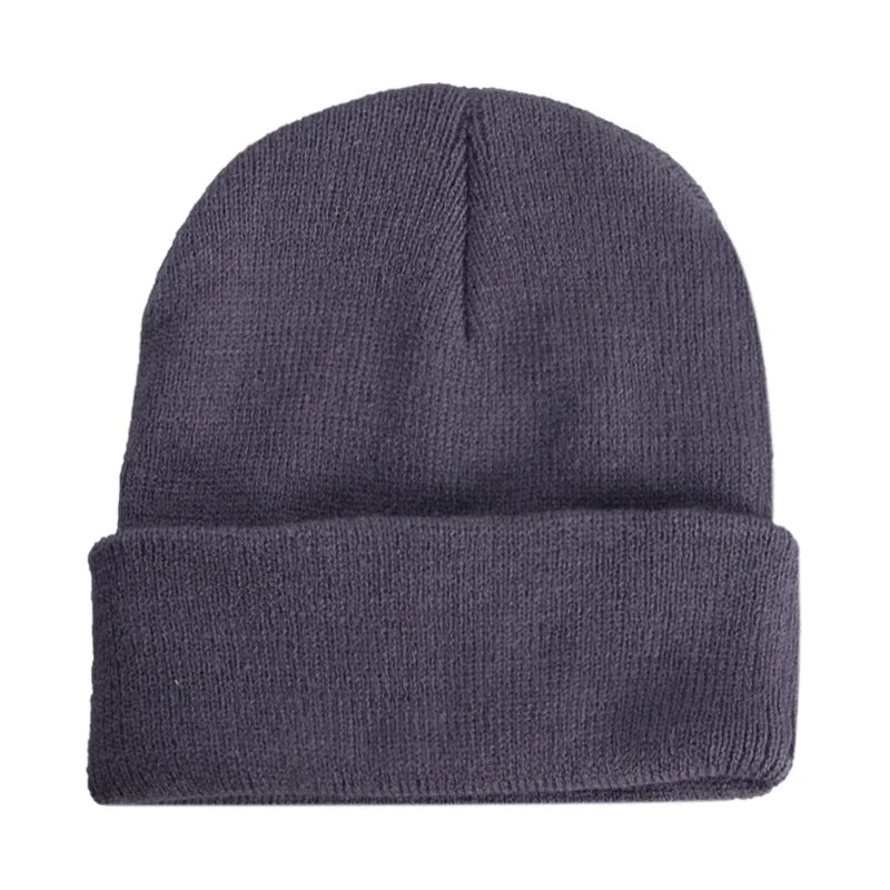 20 Colors New Korean Wool Acrylic Knitted Caps Women Men Skullcap Autumn Winter Elastic Skullies Beanies Cap Wholesale  Amaijoin