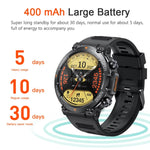 Carregue a imagem no visualizador da Galeria, MELANDA 1.39 Inch HD Bluetooth Call Smart Watch Men Sports Fitness Tracker Heart Monitor 400mAh Smartwatch For Android IOS MD56  Amaijoin
