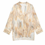 Load image into Gallery viewer, Tangada Women 2023 Tie Dyed Loose Shirts Long Sleeve Female Casual Tops 3H525  Amaijoin
