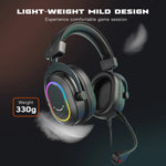 Load image into Gallery viewer, Fifine Dynamic RGB Gaming Headset with Mic Over-Ear Headphones 7.1 Surround Sound PC PS4 PS5 3 EQ Options Game Movie Music  Amaijoin
