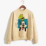 Load image into Gallery viewer, Sweatshirts Turtleneck Minnie Kawaii Cartoon  Anime Sweatshirt Disney Mickey Mouse Hoodie Clothes Girl Boy Top Hoodies  Amaijoin
