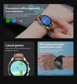 Load image into Gallery viewer, Luxury 2 in 1 Smart Watch 4G RAM Local Music Bluetooth Call ENC Headphones AMOLED 466*466 Smart Watches For Women 2023 Clock Men  Amaijoin
