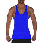 Load image into Gallery viewer, Muscle Guys Running Vest Brand Bodybuilding Stringer Tank Tops Gym Fitness Clothing Summer Cotton Breathable Mens Casual Shirt  Amaijoin
