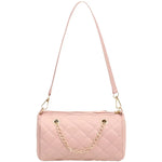 Load image into Gallery viewer, A trendy fashion casual diamond pattern embroidered chain diagonal cross cylinder bag with niche design shoulder bag  Amaijoin
