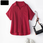 Load image into Gallery viewer, Birdtree 16mm 100%Natural Silk Female T-shirt High Quality Short Sleeve Solid Color Tops Summer New Pullover Clothes T37723QM  Amaijoin
